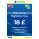 PSN Card £18 GBP [UK]